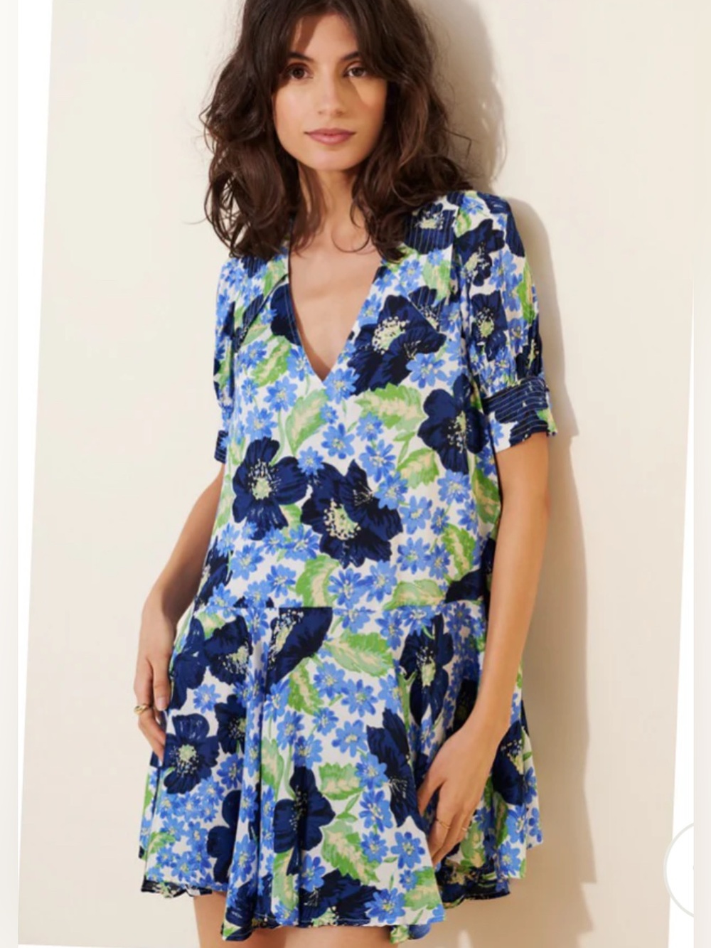 NWT Free People Moon  Chaser Mini Dress Size Small #summer dress